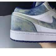 Washed CZ8455-100 Jordan Denim 1 Low Air 0604
